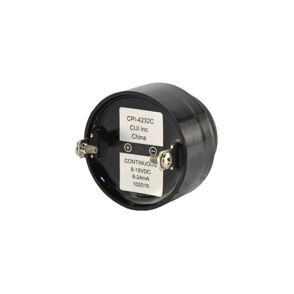 Cui Devices Buzzer 42.5Mm Round 32.5Mm Deep P 2.9Khz 12V Scre - CPI-4232C-120