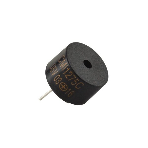 Cui Devices Piezo Buzzers & Audio Indicators Buzzer 12Mm Rnd 3.1Khz 5V Th - CMI-1275C-050