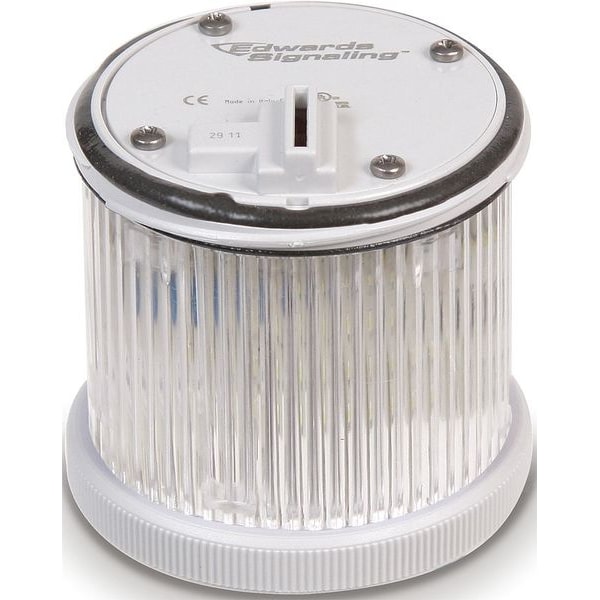 Edwards Signaling Tower Light LED, Steady, 120V, 70mm, Clr - 270LEDSW120A