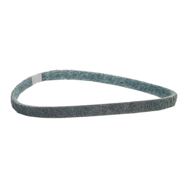 Norton Abrasives Sanding Belt, Non-Woven, Aluminum Oxide, Very Fine, Bear-Tex Rapid Prep, Blue - 66254499884