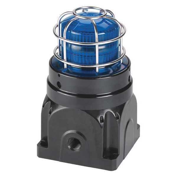 Federal Signal Strobe Light, Blue, FPM 60, Xenon, 1.50A - G-STR-024-D-B