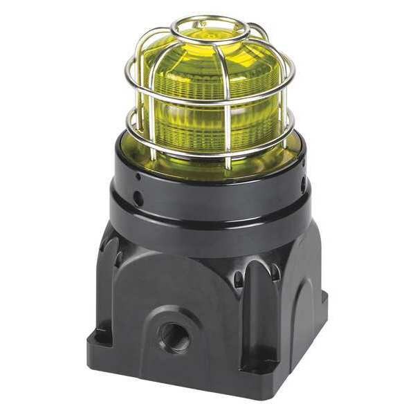 Federal Signal Strobe Light, Yellow, FPM 60, Xenon, 0.34A - G-STR-230-D-Y