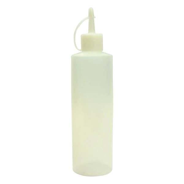 Big Horn Tapered Tip Glue Bottle, Plastic, Off-White, 8 oz - 19043