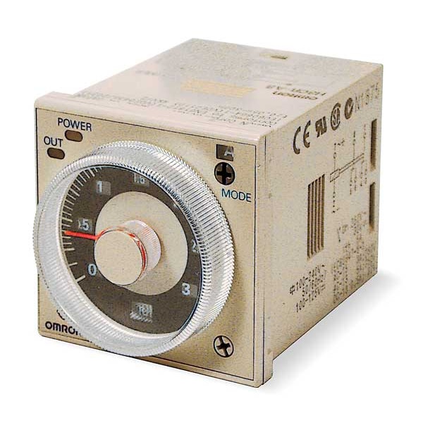 Relé de retardo de tiempo Omron, 24 a 48VCA/12 a 48VCC - H3CR-A8AC24-48DC12-48