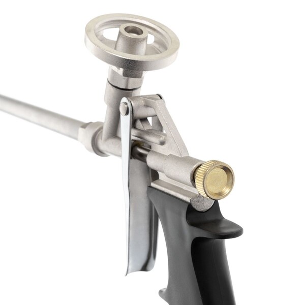 Intertool Spray Foam Gun, Sealant Insulation, Stainless Steel - PT08-0603