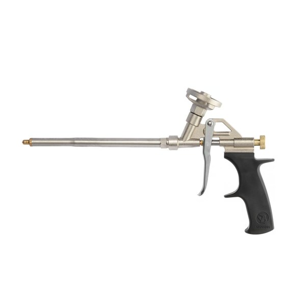 Intertool Spray Foam Gun, Sealant Insulation, Stainless Steel - PT08-0603