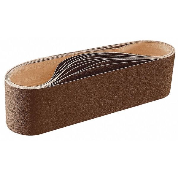 Scotch-Brite Sanding Belt, 1/4 in W, 24 in L, Non-Woven, Aluminum Oxide, Not Applicable Grit, Coarse, SE-BS - 7010366192
