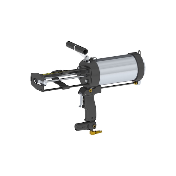 Albion Engineering Co 400 Series AT Line Air-Powered Twin-Component Cartridge Dispensing Gun - AT400