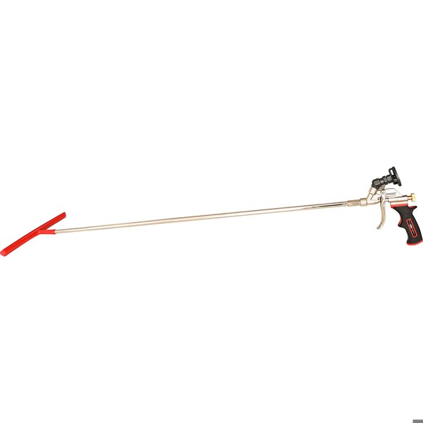 Irion-America 32in Long PU Foam Gun with Angled Can Adapter for Sub Floor or Roofing Adhesives - 781254