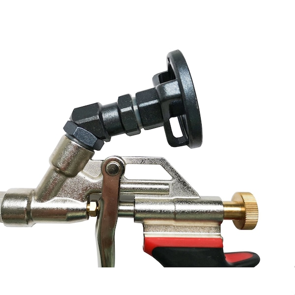 Irion-America 32in Long PU Foam Gun with Angled Can Adapter for Sub Floor or Roofing Adhesives - 781254