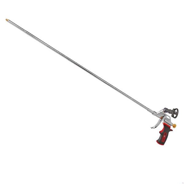 Irion-America 32in Long PU Foam Gun with Angled Can Adapter for Sub Floor or Roofing Adhesives - 781254