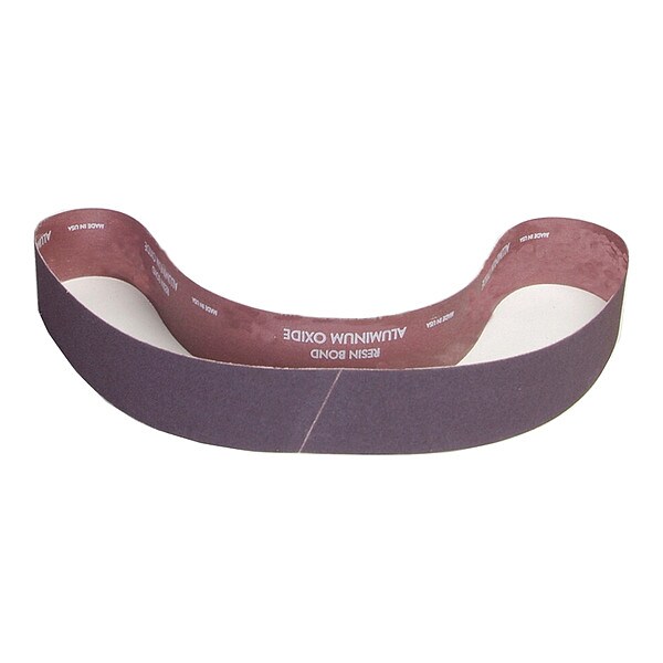 Norton Abrasives Sanding Belt, Coated, Aluminum Oxide, 100 Grit, Medium, R228 Metalite - 78072721280