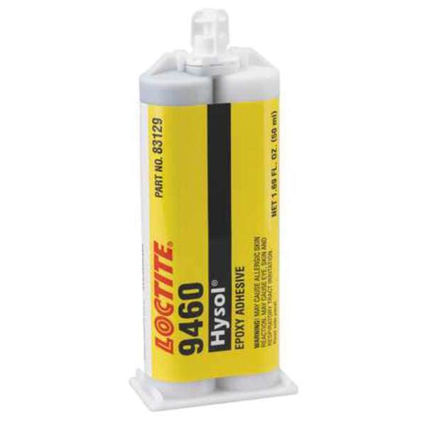 Loctite Instant Adhesive, 9460 Series, Clear, 0.17 oz, Bottle, 1:01 Mix Ratio, 3 hr Functional Cure - 398467