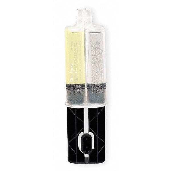 Devcon Construction Adhesive, 2 Ton Epoxy Series, Clear, 25 mL, Syringe, 1:1 Mix Ratio - 14310