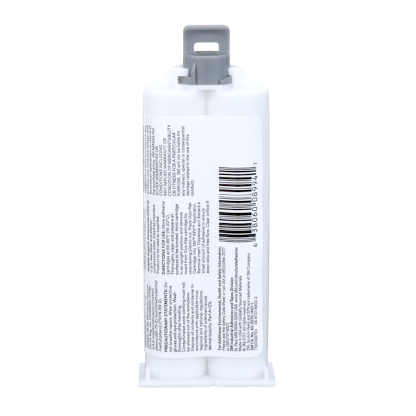 3M Epoxy Adhesive, DP100 Series, Clear, Dual-Cartridge, 1:01 Mix Ratio, 20 min Functional Cure - 100