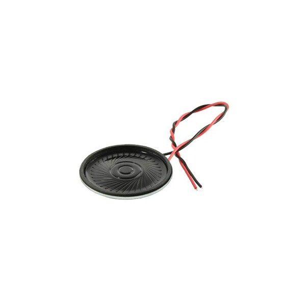 Cui Devices Speaker 40Mm Round 5.5Mm Deep Nd-Fe-B 0.5W 8 ? 50 - CMS-40558N-L152