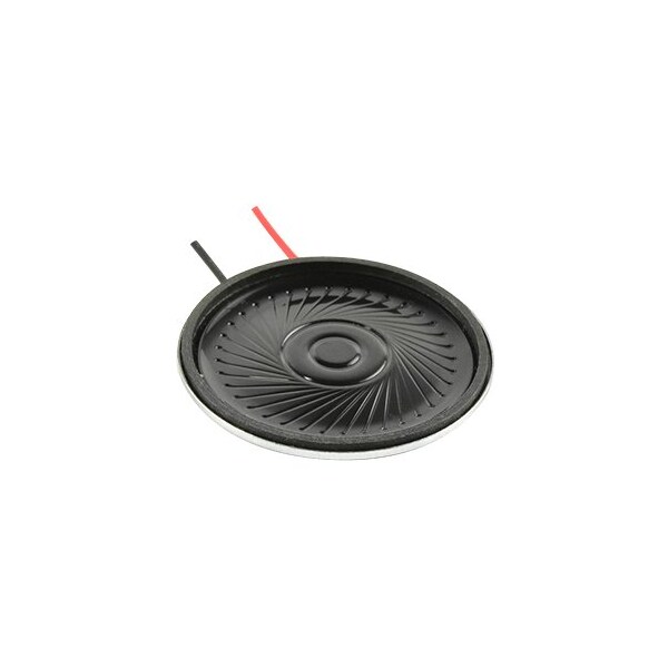 Cui Devices Speaker 40Mm Round 5.5Mm Deep Nd-Fe-B 0.5W 8 ? 50 - CMS-40558N-L152