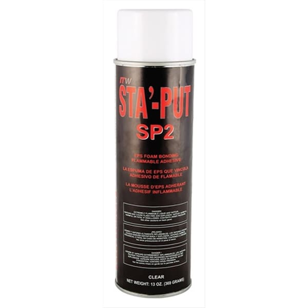 Ap Products SP213ACC Sta-Put Ii Polystyrene Foam Spray Adhesive 13 Oz. - A1W-SP213ACC