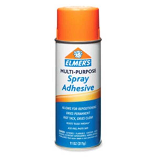 Elmers Elmerft.s Products Inc EPIE451 Spray Adhesive- Multipurpose- Acid-free- 11 oz.- Clear - EPIE451