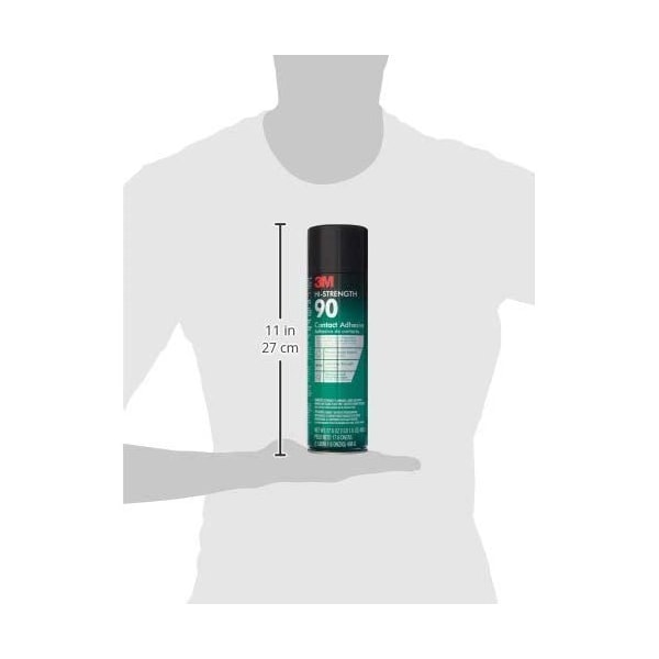3M High Strength 90 Contact Spray Adhesive, 17.6-Ounces., 4PK - CA3M90-17.6-4PK