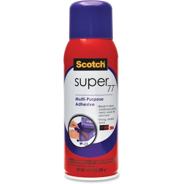 3M Super 77 Multipurpose Adhesive Aerosol, 24 fl oz - 7724