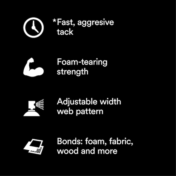 3M Epoxy Adhesive, Foam Fast 74CA Series, Gray, 19 oz, Tube - 74CA