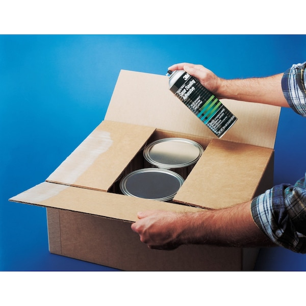3M Spray Adhesive, Shipping Mate Case Sealing Series, Clear, 17.3 oz, Aerosol Can - SHIPPING MATE