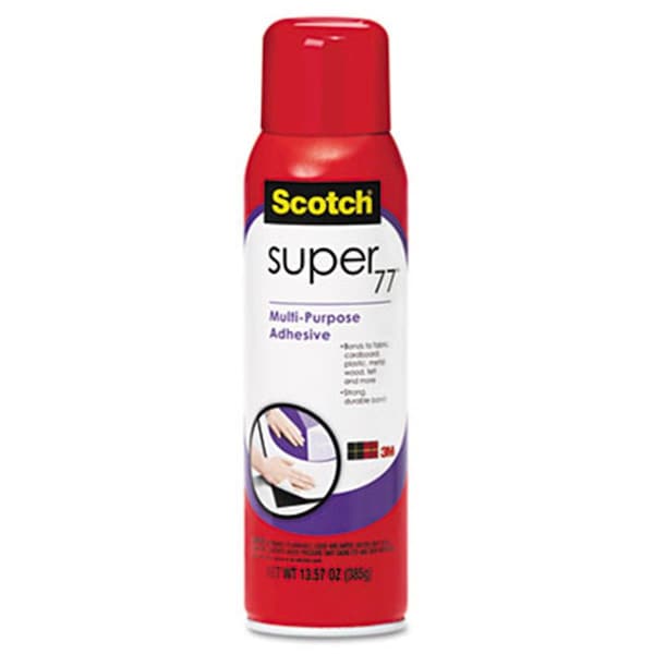 Scotch 77 Super 77 Multipurpose Spray Adhesive- 13.57 oz- Aerosol - SC33223
