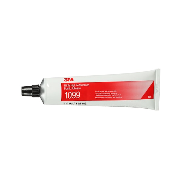 3M Plastic Adhesive, 1099 Series, Tan, 1 qt, Can - 1099