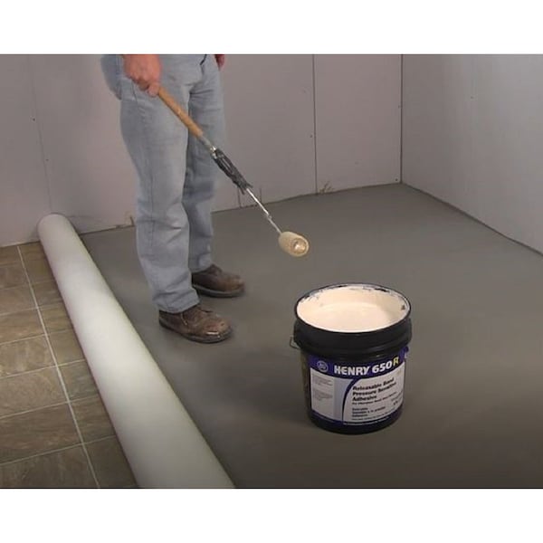 Henry Henry 650R Releasable Bond Pressure Sensitive Adhesive 1 GAL - 650R 1 GAL