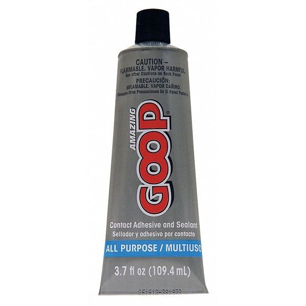 Eclectic Products Adhesive, Amazing Goop Series, Clear, 3.7 oz, Tube - 140211