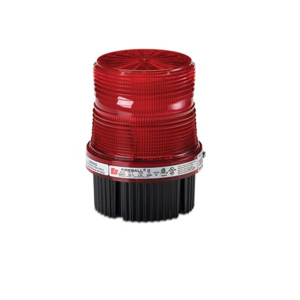Federal Signal Warning Light, Strobe Tube, Red, 120VAC - FB2PST-120R