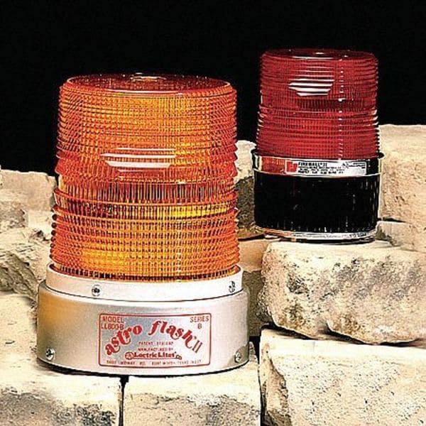Federal Signal Warning Light, Strobe Tube, Red, 120VAC - FB2PST-120R