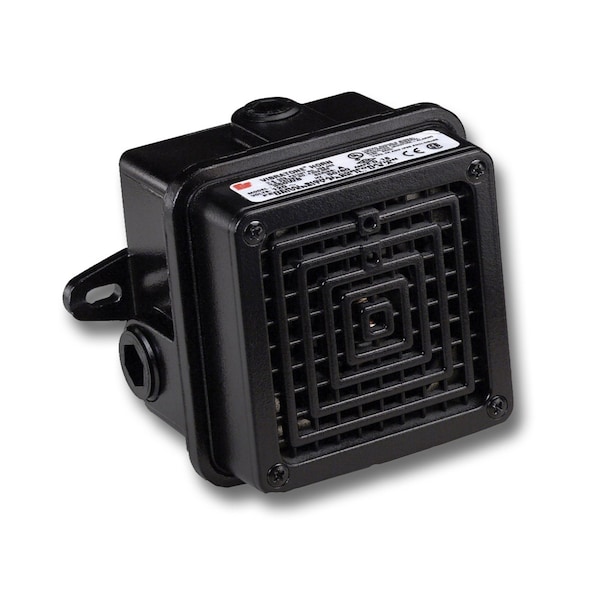 Federal Signal Signaling Device, 120VAC, 0.18 AC, Black - 350WBX-120