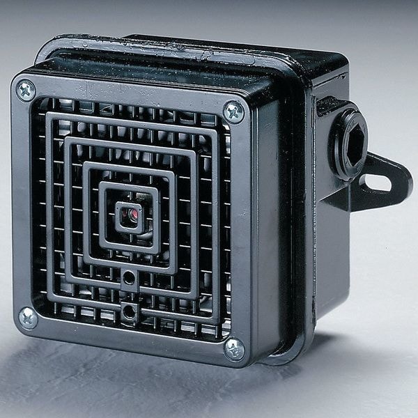 Federal Signal Signaling Device, 120VAC, 0.18 AC, Black - 350WBX-120