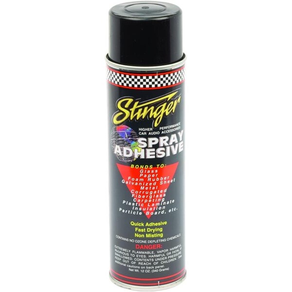Pac Stinger 12 oz Fast Drying & Strong Bonding Adhesive Spray - PA440430