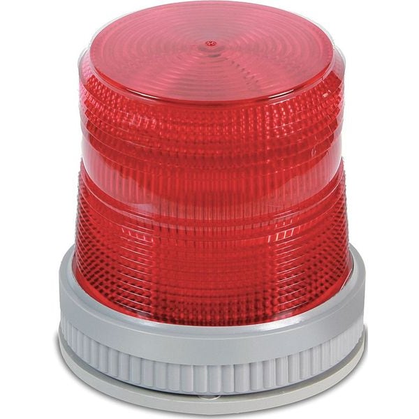 Edwards Signaling Warning Light, LED, 24VDC, Red, 65 FPM - 105XBRMR24D