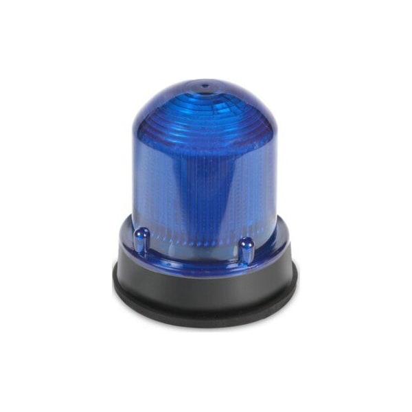 Edwards Signaling Warning Light, Red, Steady, LED, 120V AC, Surface Mount, 1/2 in FNPT, 3/4 in MNPT - 125LEDSR120A