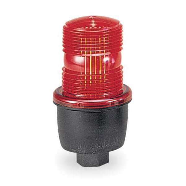 Federal Signal Low Profile Warning Light, LED, Red, 120VAC - LP3PL-120R