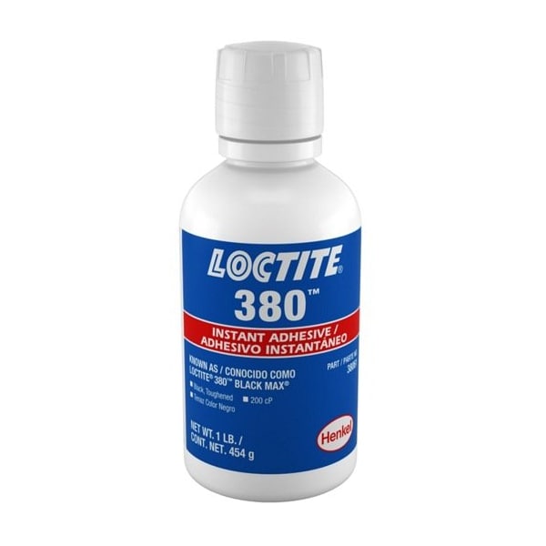 Henkel General Purpose Instant Adhesive, Small Gap, Multipurpose, Bottle, Viscous Liquid - 380 1LB IDH 135424