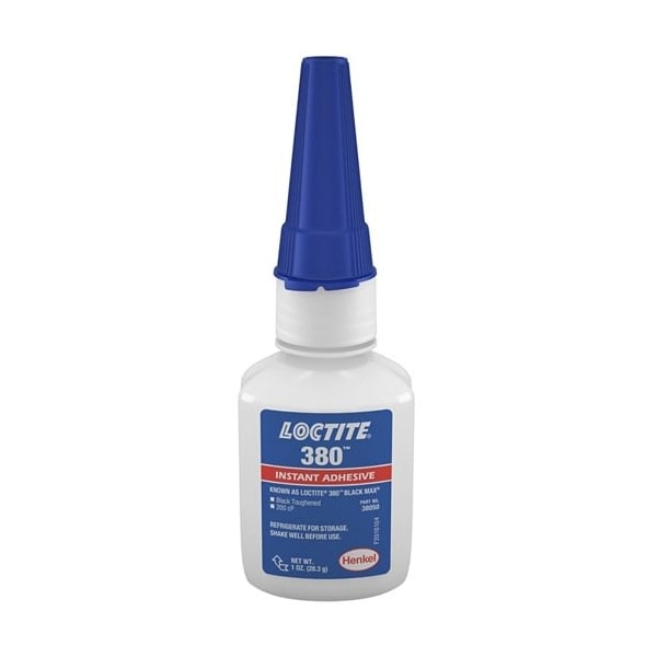 Henkel General Purpose Instant Adhesive, Small Gap, Multipurpose, Bottle, Viscous Liquid - 380 1OZ IDH 135423