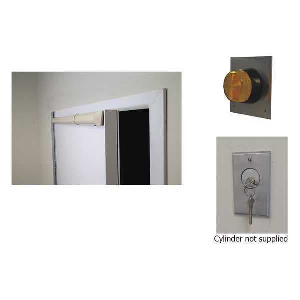 Securitech Door Alarm Kit, RH, For 42" to 48" W Doors - LISA-KIT4248-RH
