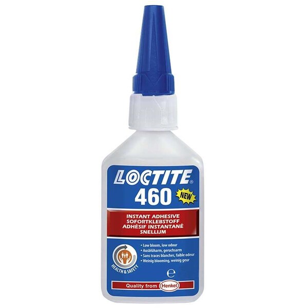 Loctite 20g 460 Low Odor Instant Adhesive, Clear - 442-135463