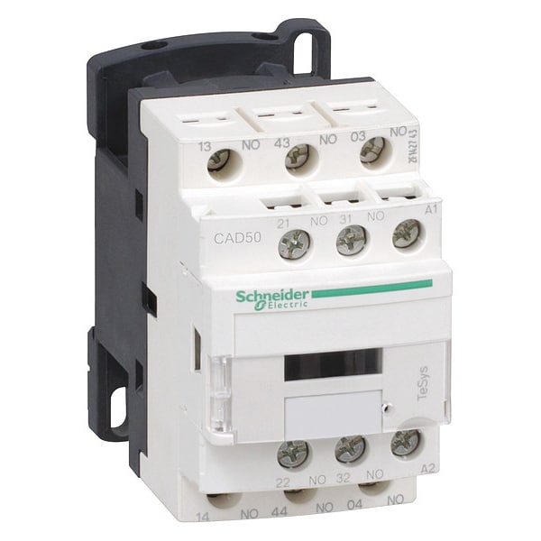 Relé de control Schneider Electric TeSys Deca - 5 NC - <= 690 V - bobina de baja consumo de 24 V CC - CAD50BL