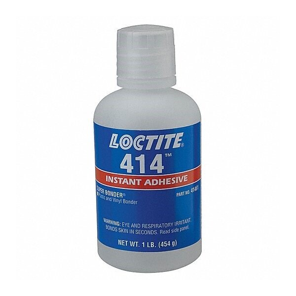 Loctite 380 Toughened Instant Adhesive, Black, 1 lb Bottle - 135424