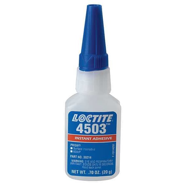 Loctite Epoxy Adhesive, 4503 Series, Tan, 0.7 oz, Dual-Cartridge - 650493