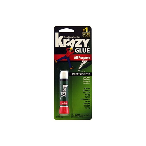 Krazy Glue Skin Guard Super Glue, Liquid, Irritating, Clear, 2 g Tube - KG78548R