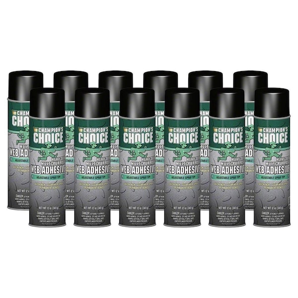 Chase Products Champion Multi-Purpose Web Adhesive net 12 oz., 12PK - 5163