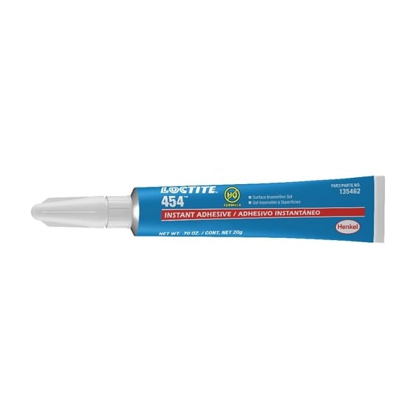 Henkel Adhesive, Instant Adhesive, Plastic and Elastomer, Clear Color - 454 20GM IDH 135462