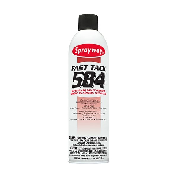 Sprayway Fast Tack 584 Super Flash Pallet Adhesive - SW584-1